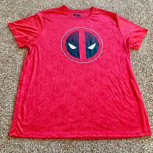 Marvel men 3X red Deadpool short sleeve tee
